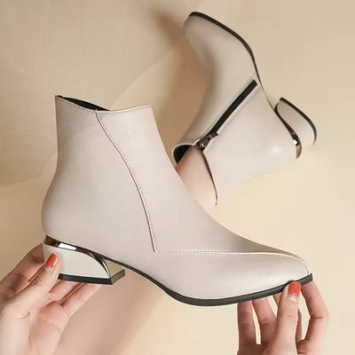 Nouvelles Bottines à Talons Épais Oversize et à la Mode