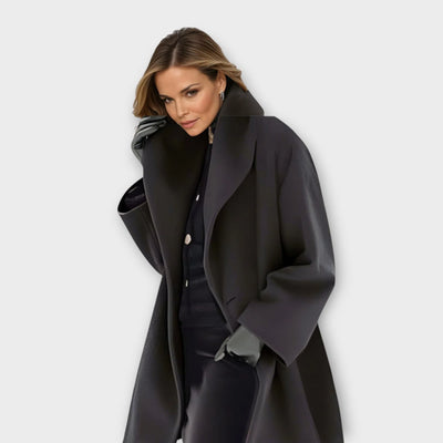 Elodie - Manteau De Laine Coupe Vent De Lluxe